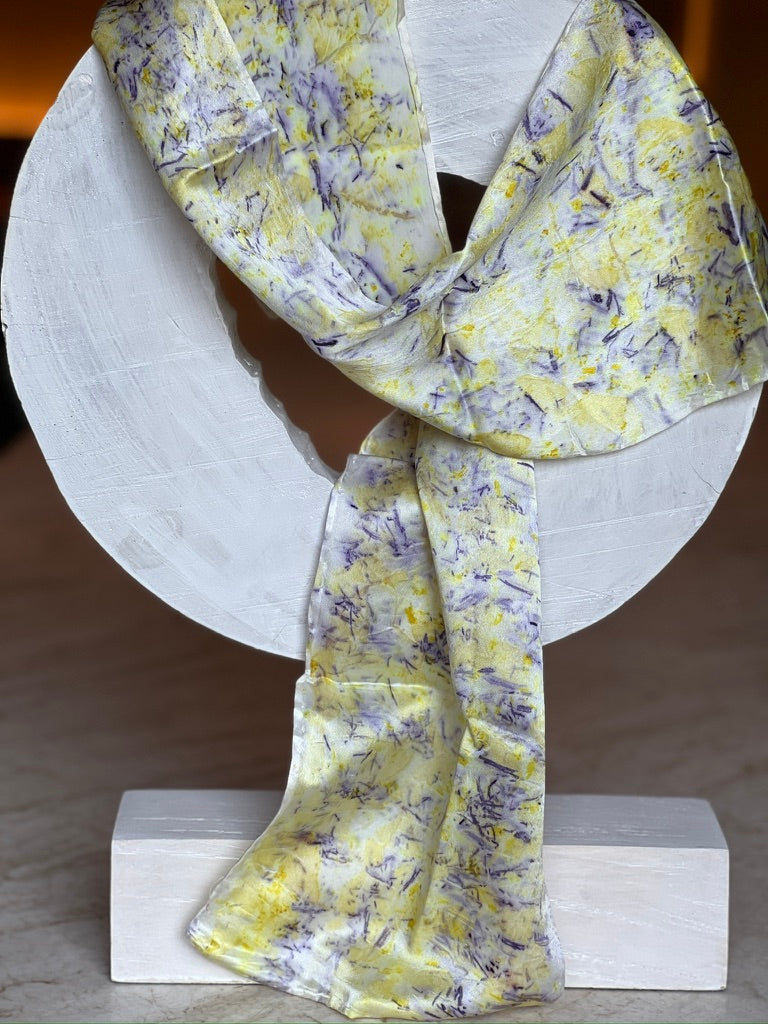 Sustainable Charmeuse Silk Scarf 8x54
