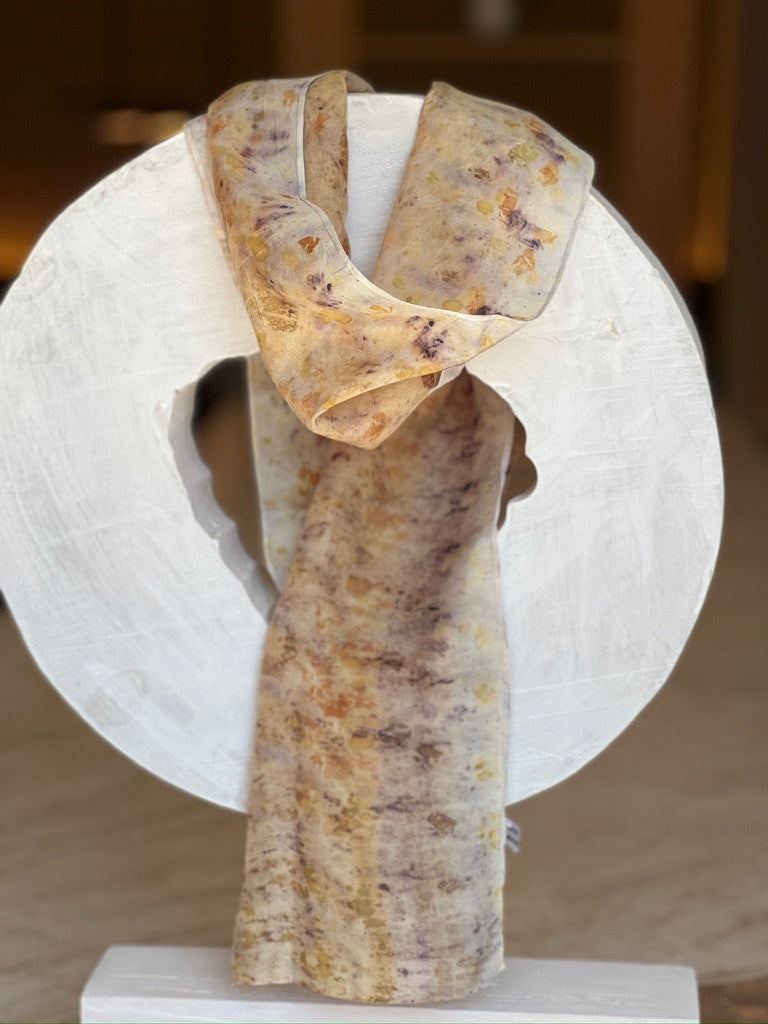 Habatai Silk Scarf 8x54 H101D