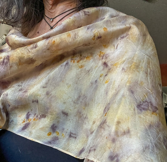 Habatai Silk Shawl\Scarf 11x14 H301