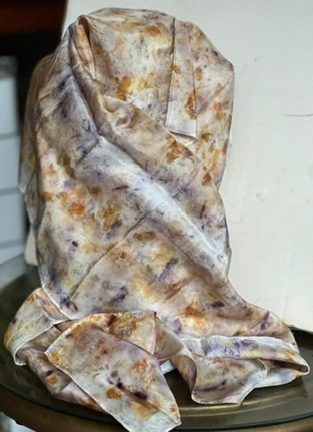 Habatai Silk Scarf/Shawl 15x60 H301B